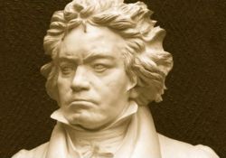 Buste af Beethoven